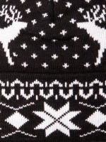 Шапка зимняя вязаная