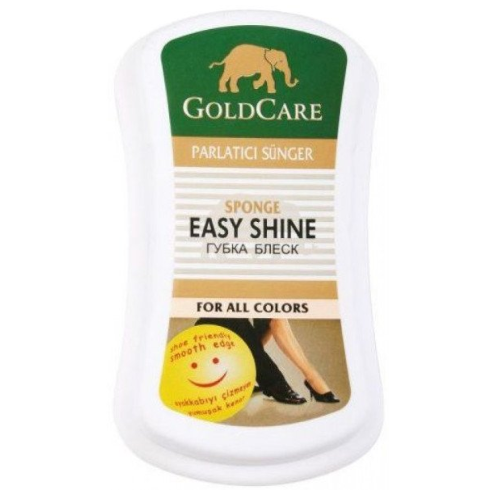 Губка для обуви Gold Care блеск для обуви