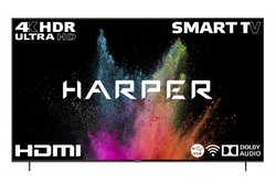 Телевизор Harper 85" 85U750TS черный