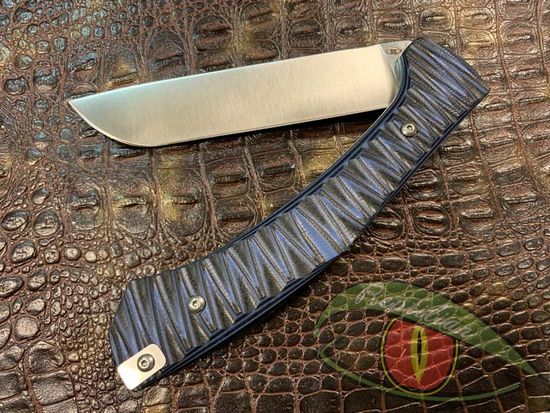 Складной нож Reptilian Пчак-04 c клинком из стали D2, рукоять G10