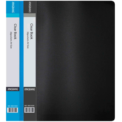 Папка с файлами "33630A" на 30 вкладышей, ассорти