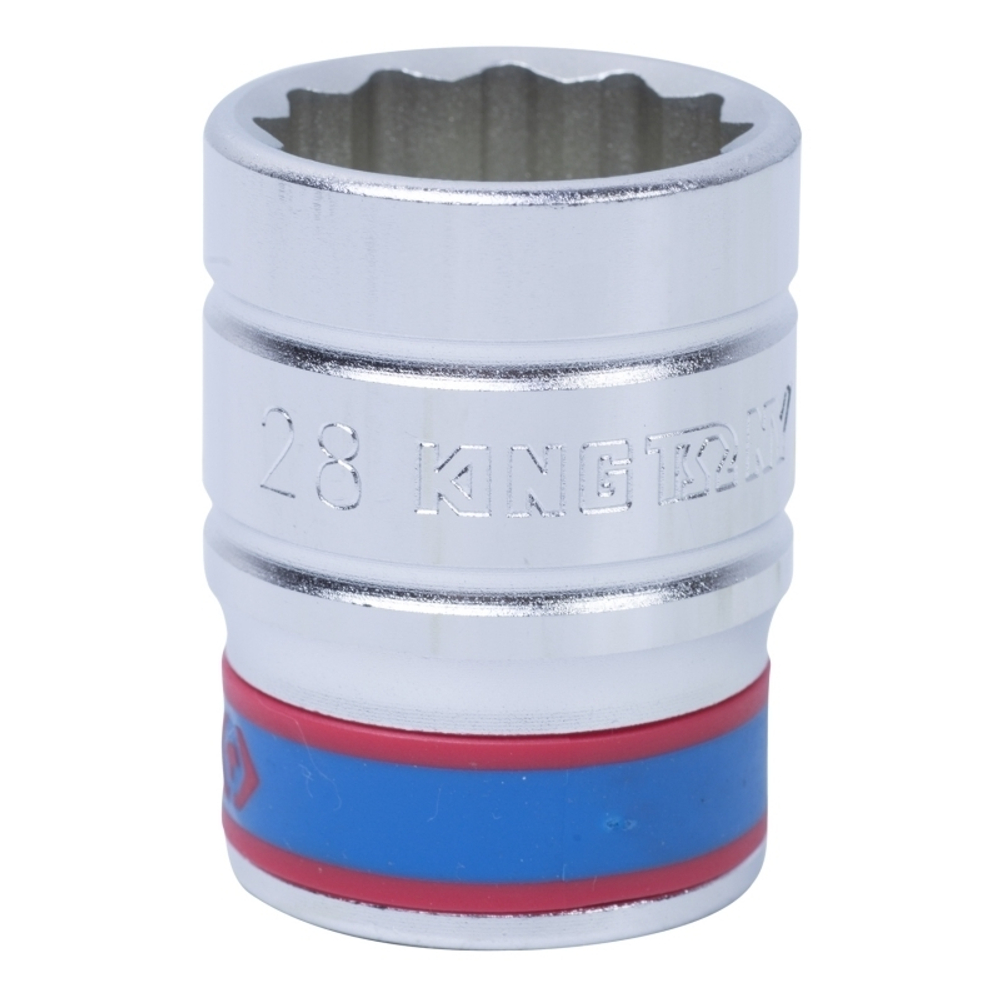 Головка торцевая стандартная двенадцатигранная 3/4&quot;, 28 мм KING TONY 633028M