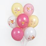 Шар (12''/30 см) Три Кота, Принцессы, Ассорти, пастель, 1 ст, 25 шт.