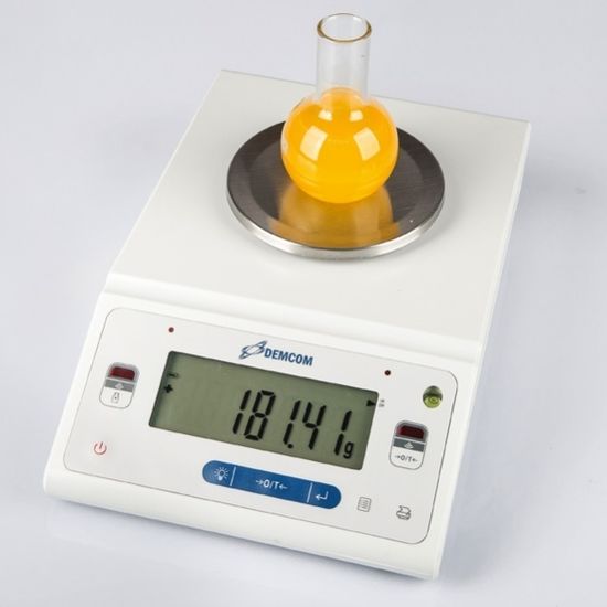 Лабораторные весы DEMCOM DL-122 с гирей