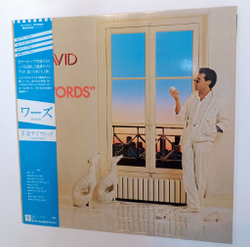 Винтажная виниловая пластинка LP F.R. David Words (Japan 1983) (Obi)