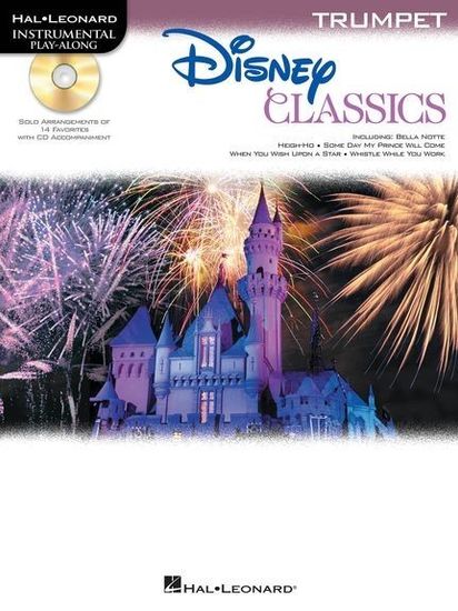 MusicSales HL00842630 - DISNEY CLASSICS INSTRUMENTAL PLAY ALONG TPT BK/CD
