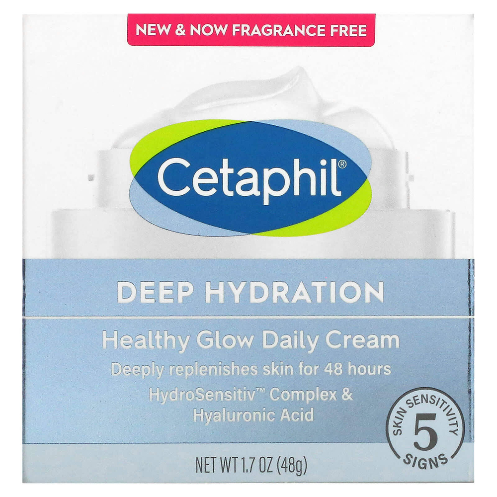 Cetaphil, Ежедневный крем Healthy Glow, без отдушек, 48 г (1,7 унции)