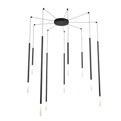 8400/27L LEDIO LN26 000 черный/белый, металл/акрил Люстра LED 27W 3000K 220V STICK