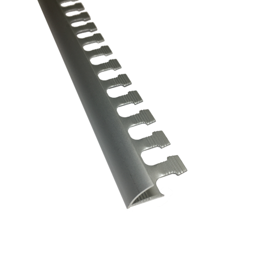 НАПг КЛ 7мм "АС" 2,7м Серебро мат. наружный гиб. анод. алюм.