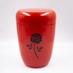 Урна биоразлагаемая «Камелия» красная