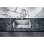Мойка для кухни MILACIO Leon 55 Cuarzo MC.77083, серый металлик