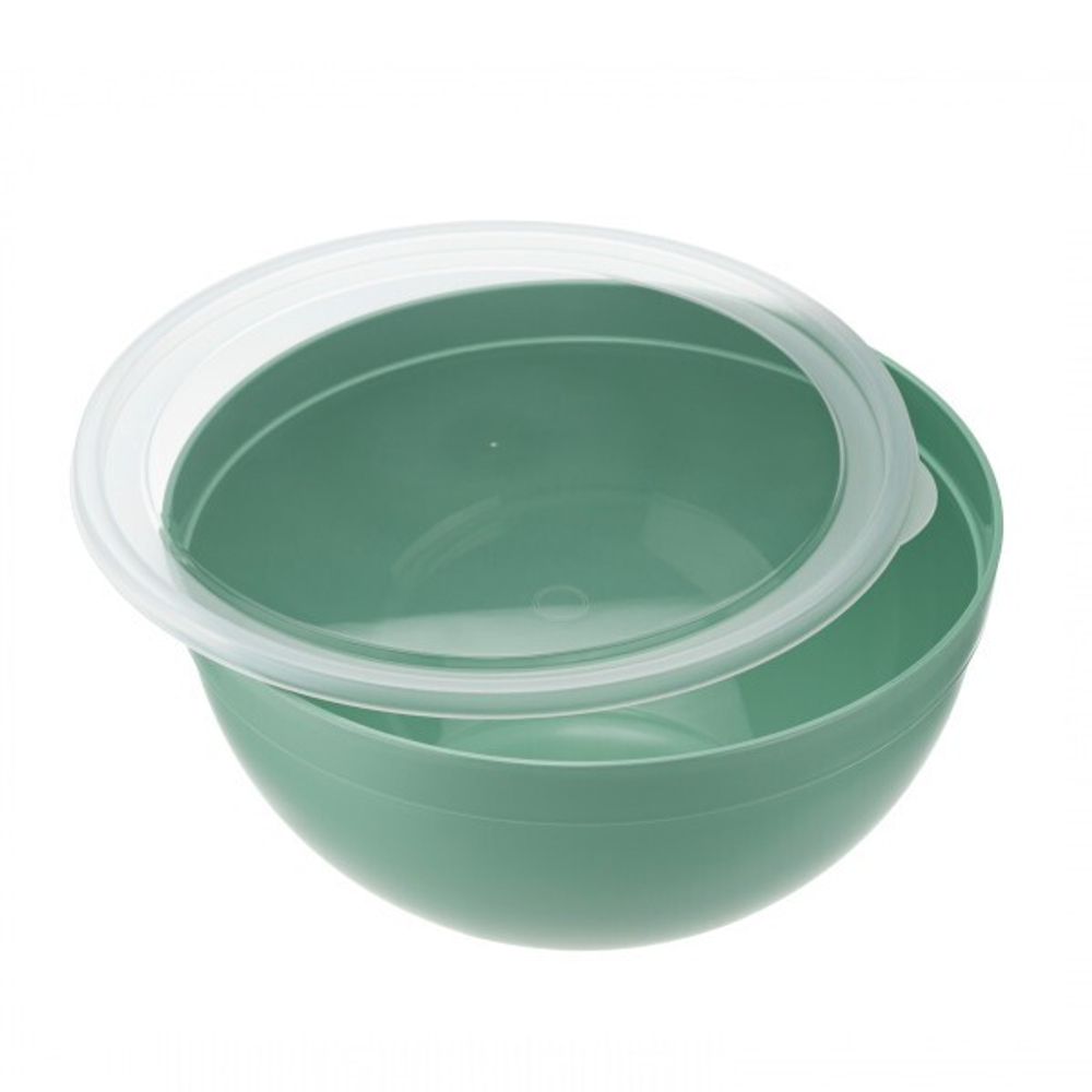 Миска круглая с прозрачной крышкой 4л М1304