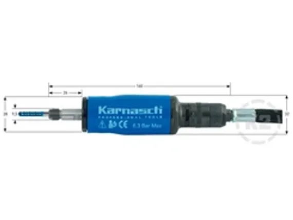 Пневматическая прямошлифовальная машина Karnasch KA 37LR