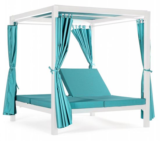 Шатер с лежаками Enigma голубой