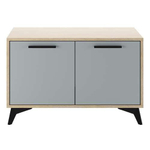 Прихожая с зеркалом комплект мебели Сатин 280х41,1х220 см