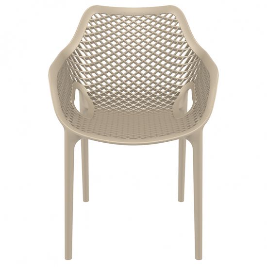 Кресло пластиковое Air XL бежевое