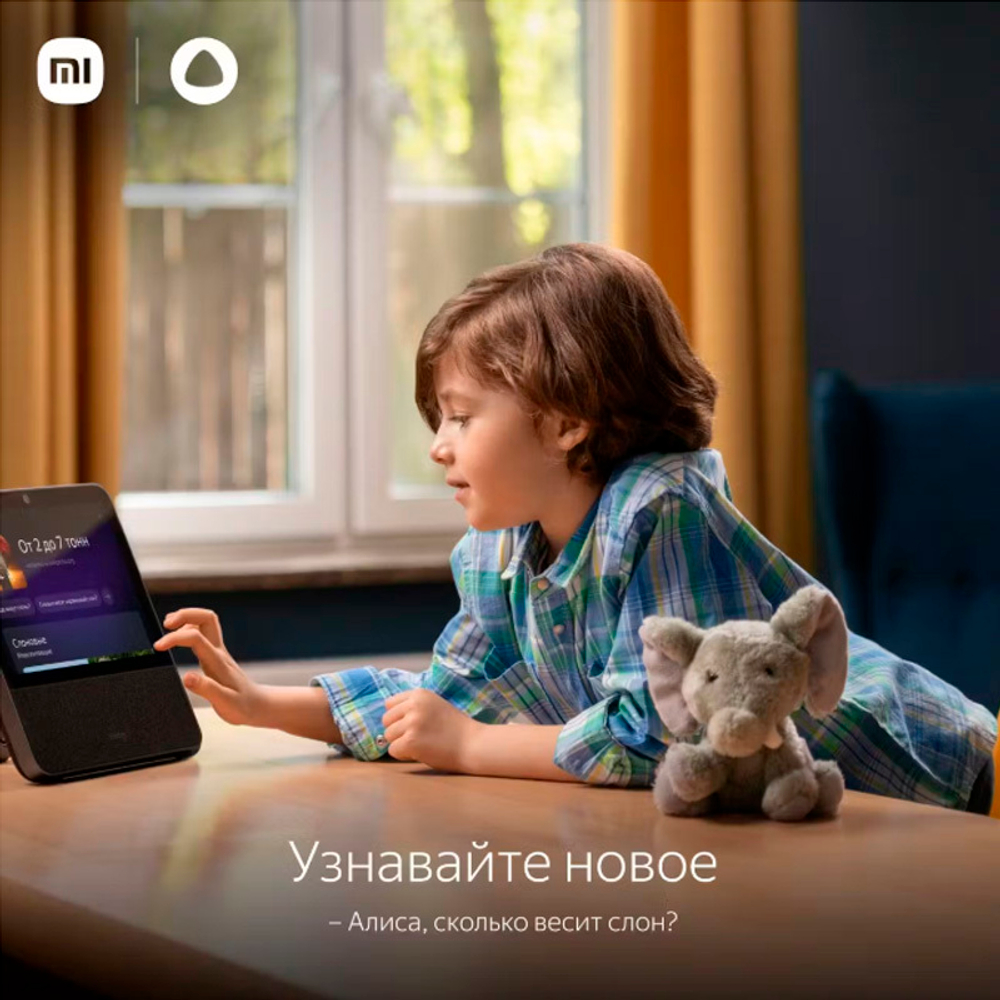 Умный дисплей Xiaomi Smart Display 10R с Алисой, чёрный