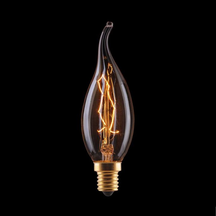 Лампа светодиодная диммируемая Elektrostandard E14 40W 2000K прозрачная a036720