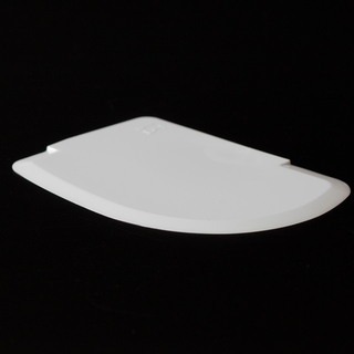 Пластмассовый скребок-четверть круга (твёрдый) Италия