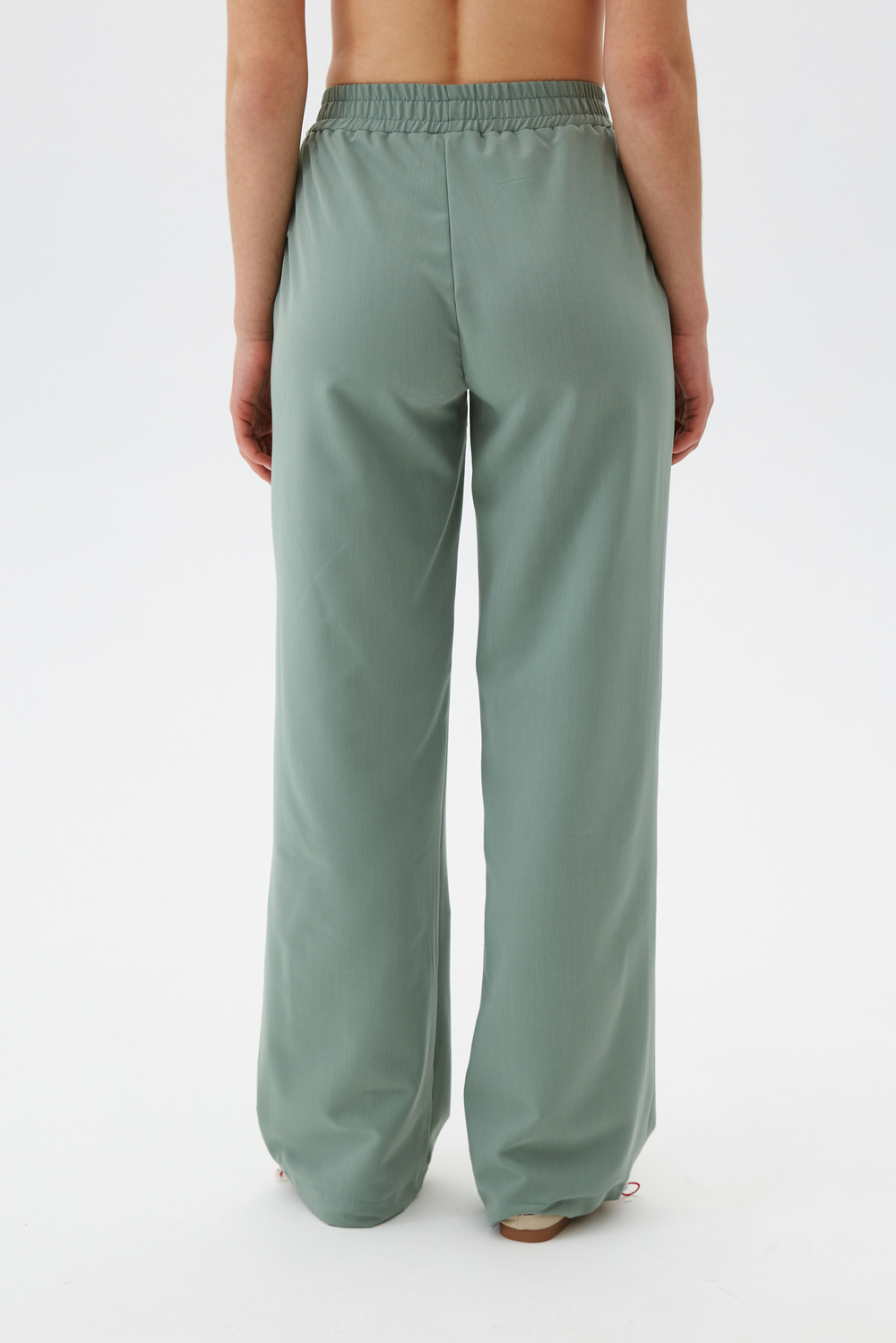 Брюки свободные медицинские женские Йошо, шалфей