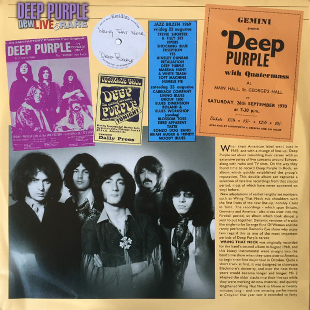 Deep Purple / New Live & Rare (2LP)