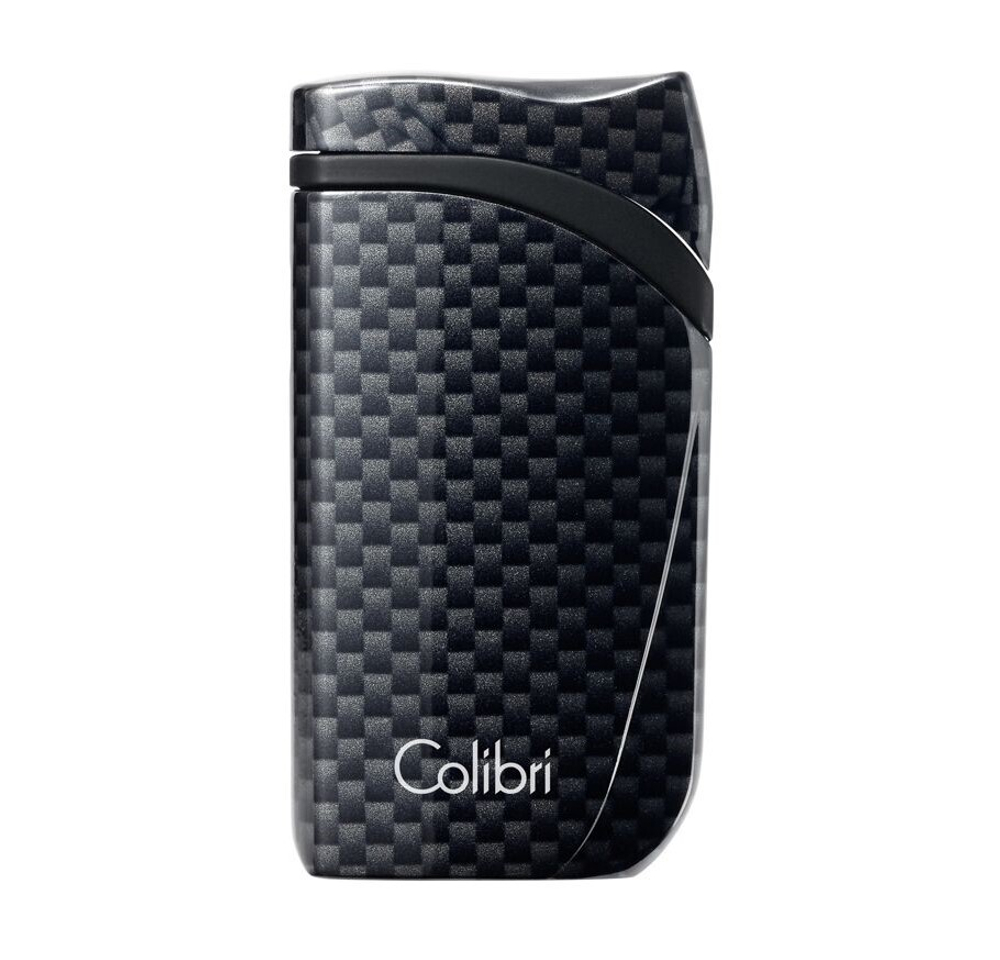 Зажигалка сигарная Colibri Falcon черный карбон LI310T5