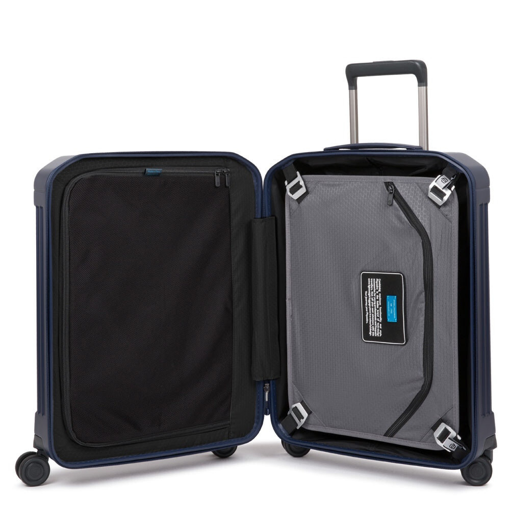 Чемодан ультратонкий ручная кладь Piquadro/Blu opaco