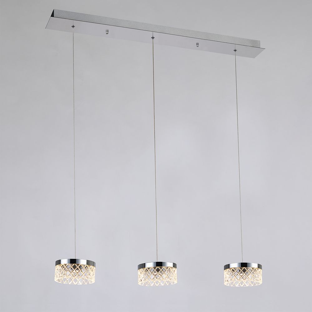 Подвесной светильник MD21020075-3B chrome