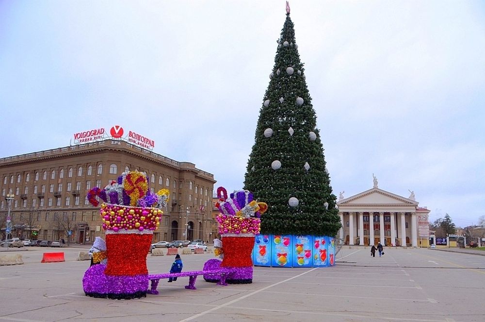 Подиум для Каркасной уличной искусственной елки «Евро-2»