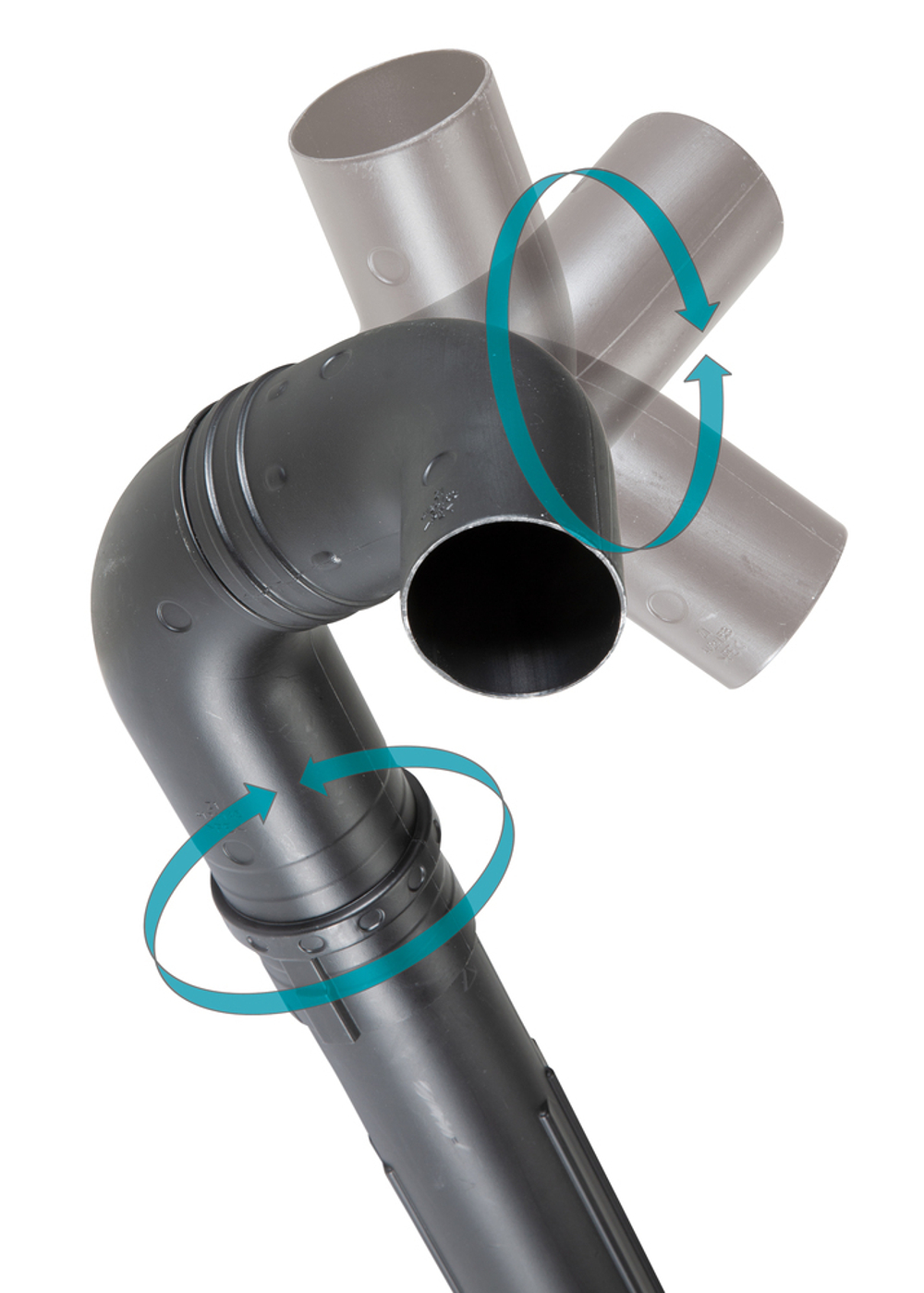 Набор для очистки желобов 2,8м Makita 191B03-8 Используется с DUB184 DUB362 DUB363V