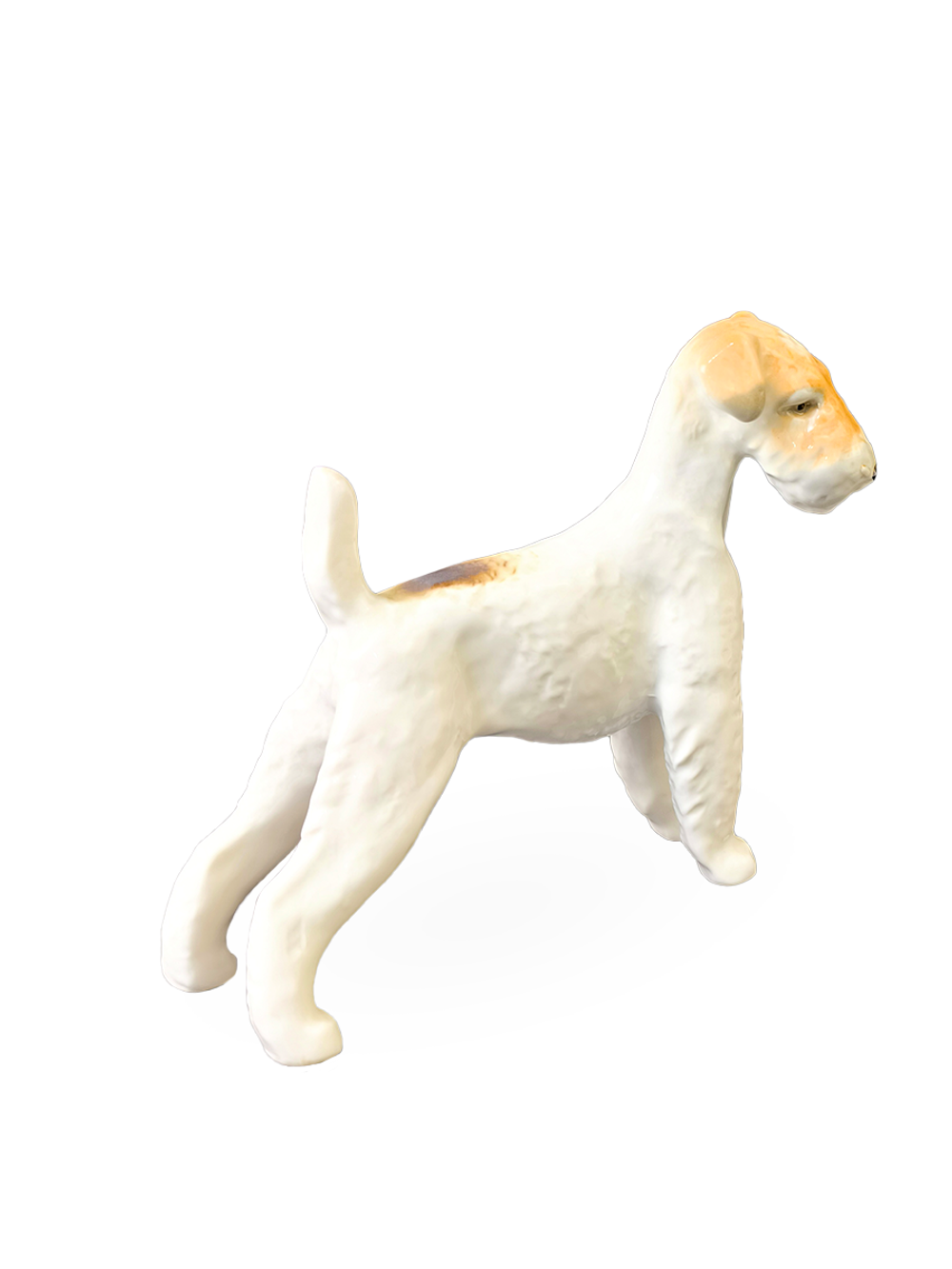 Фарфоровая статуэтка "Фокс-терьер" ЛФЗ