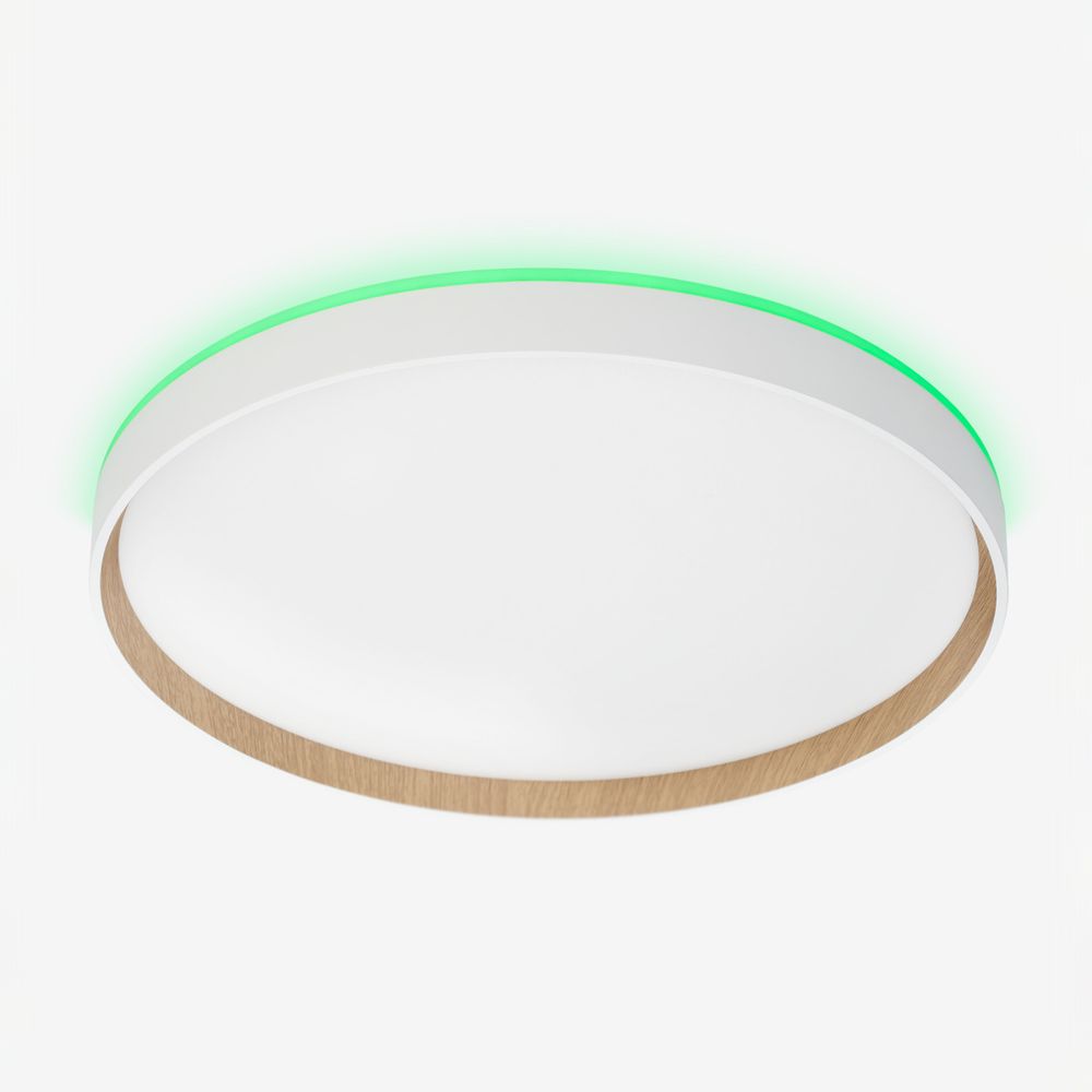 Citilux ETALON CL750400R LED RGB Светильник с пультом Белый+Бук