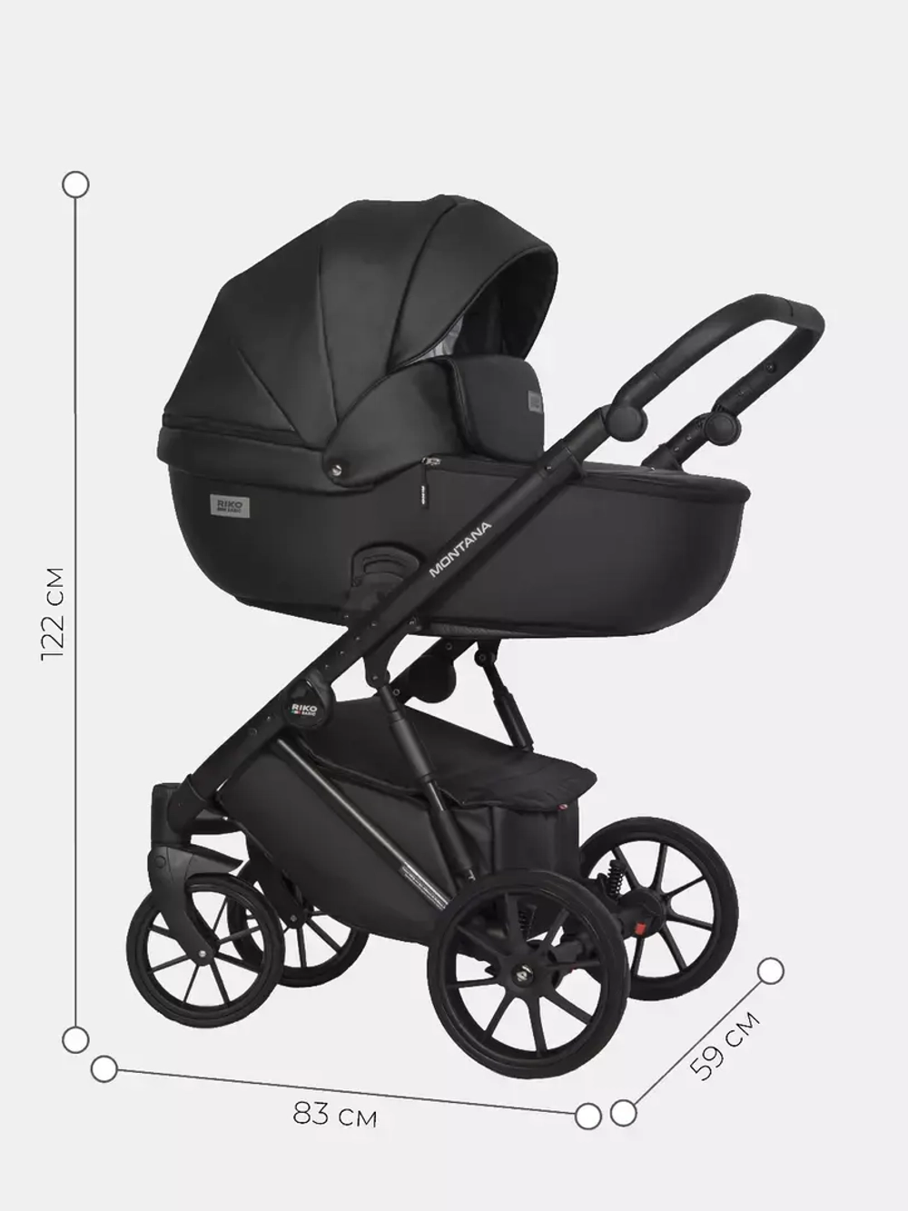 Коляска MONTANA ECCO (2 в 1) (RIKO BASIC)