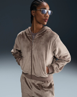 Толстовка женская NIKE W NSW NK CHLL VLR FZ HDY
