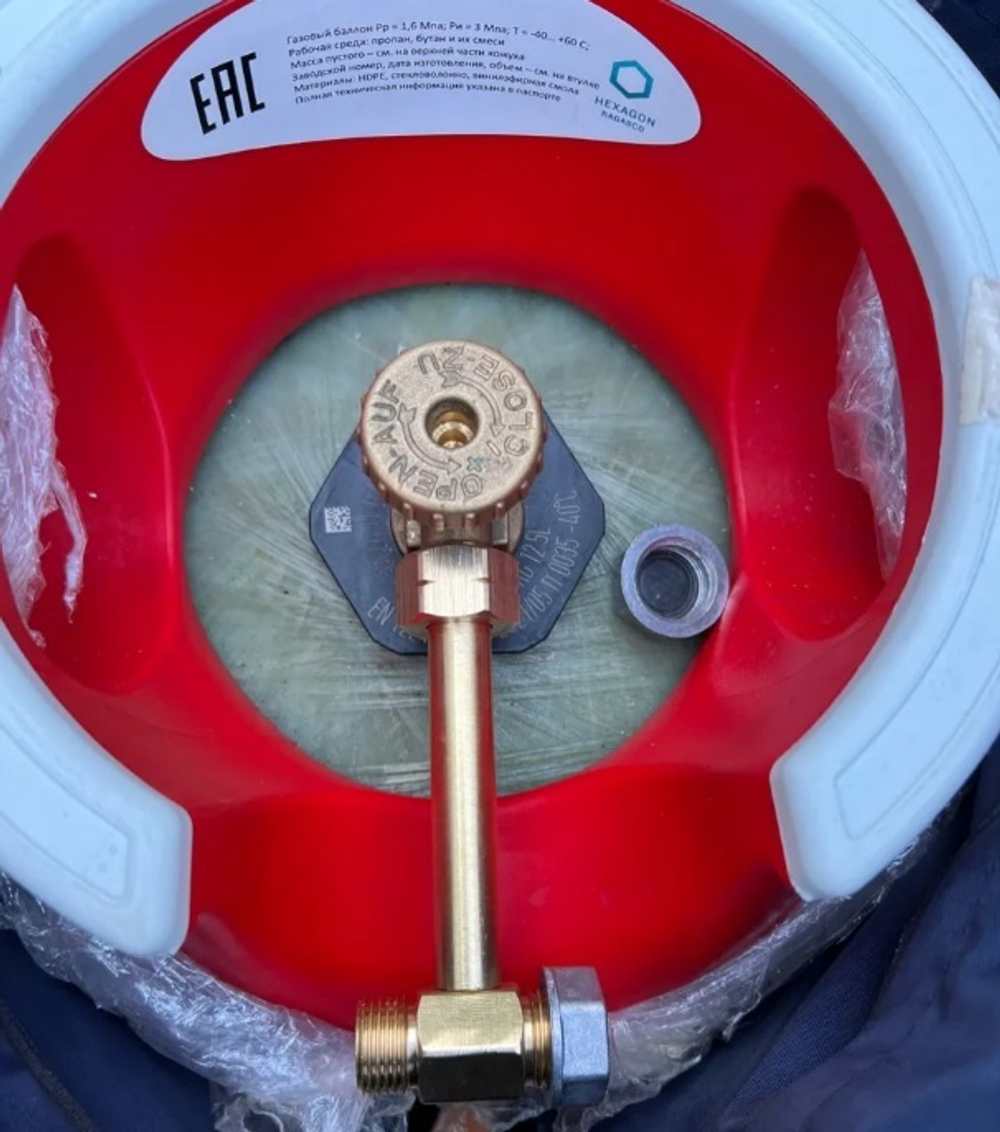 Тройник удлиненный для газобаллонной установки GOK AG GF x Komb.A x AG GF (04 572 02)