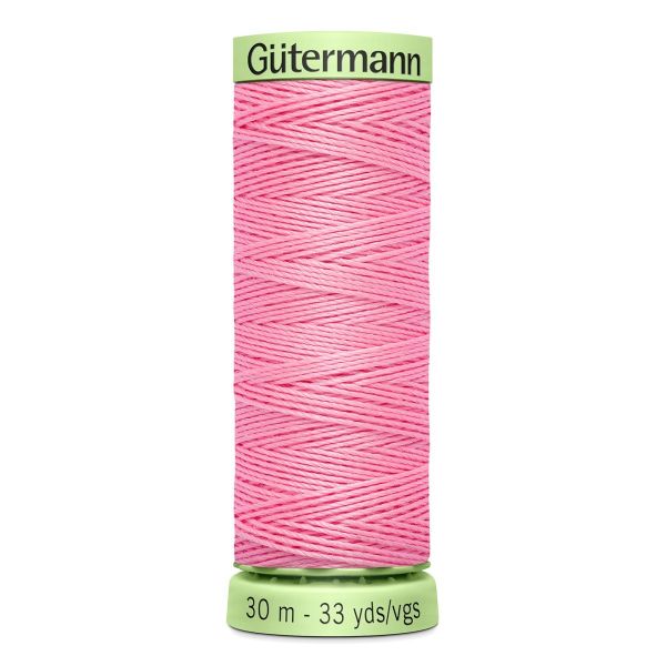 Нитки отделочные Gutermann Top Stitch 30 (30 метров), 5 кат. | 758 розовый