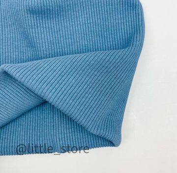 Шапка "Simple" двухслойная, Синий камень