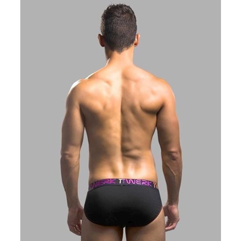 Мужские трусы брифы черные Andrew Christian Twerk  AC9615