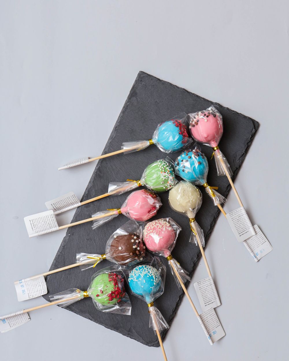 Пирожное Кейк попс круглые 10 штук