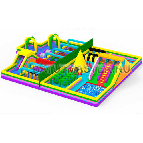 Надувной парк "Незабываемое приключение"