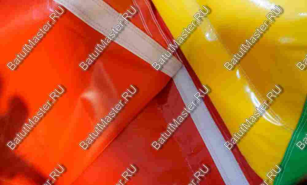 Коммерческий надувной батут "Радужный город" 10*6*3 м