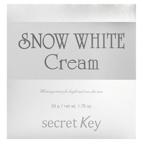 Secret Key, Snow White Cream, отбеливающий крем, 50 г (1,76 унции)