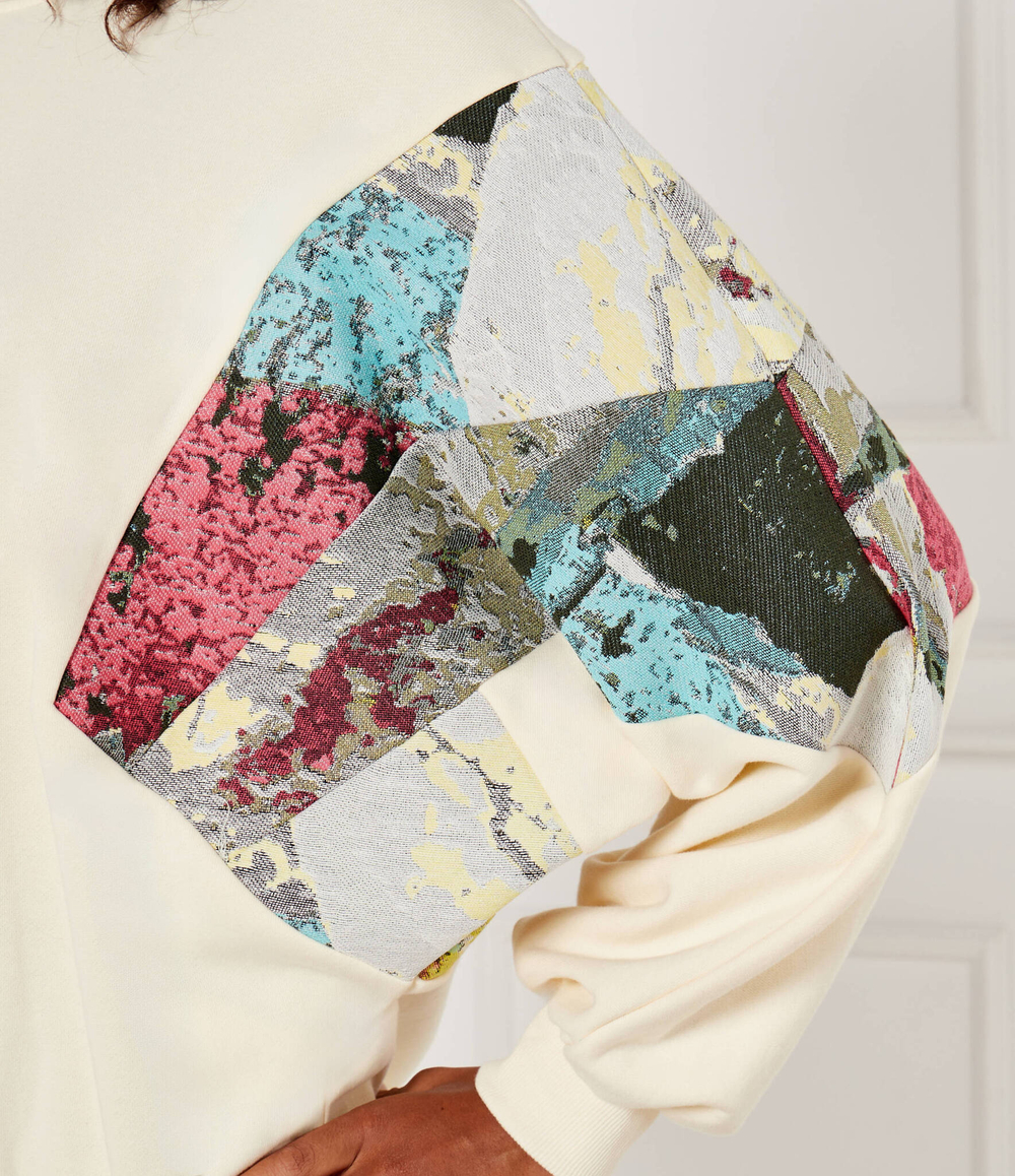 Худи Christian Lacroix Desigual - экрю(24WWSK26)