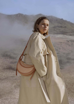 Сумка Polene Numero Dix EDITION DUO CAMEL CANVAS