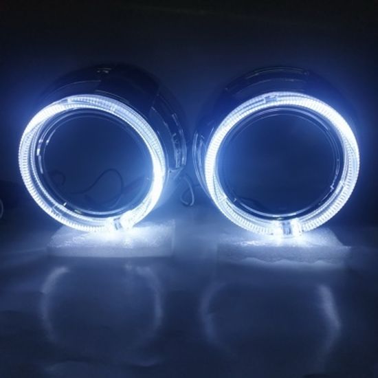 Маска для линзы 3′ Cayenne A-type круглая с LED (COB) подсветкой 044