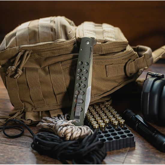 Нож Cold Steel 26C6AA Ti-Lite 6 Lynn Thompson Signature клинок из стали CPM-S35VN, рукоять G10