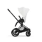 Детская коляска Cybex Priam V Style 2 в 1 Off White на шасси Matt Black