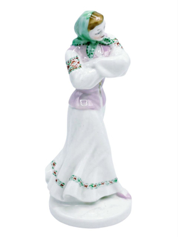 Фарфоровая статуэтка "Плясунья. Локотки" МФЗ
