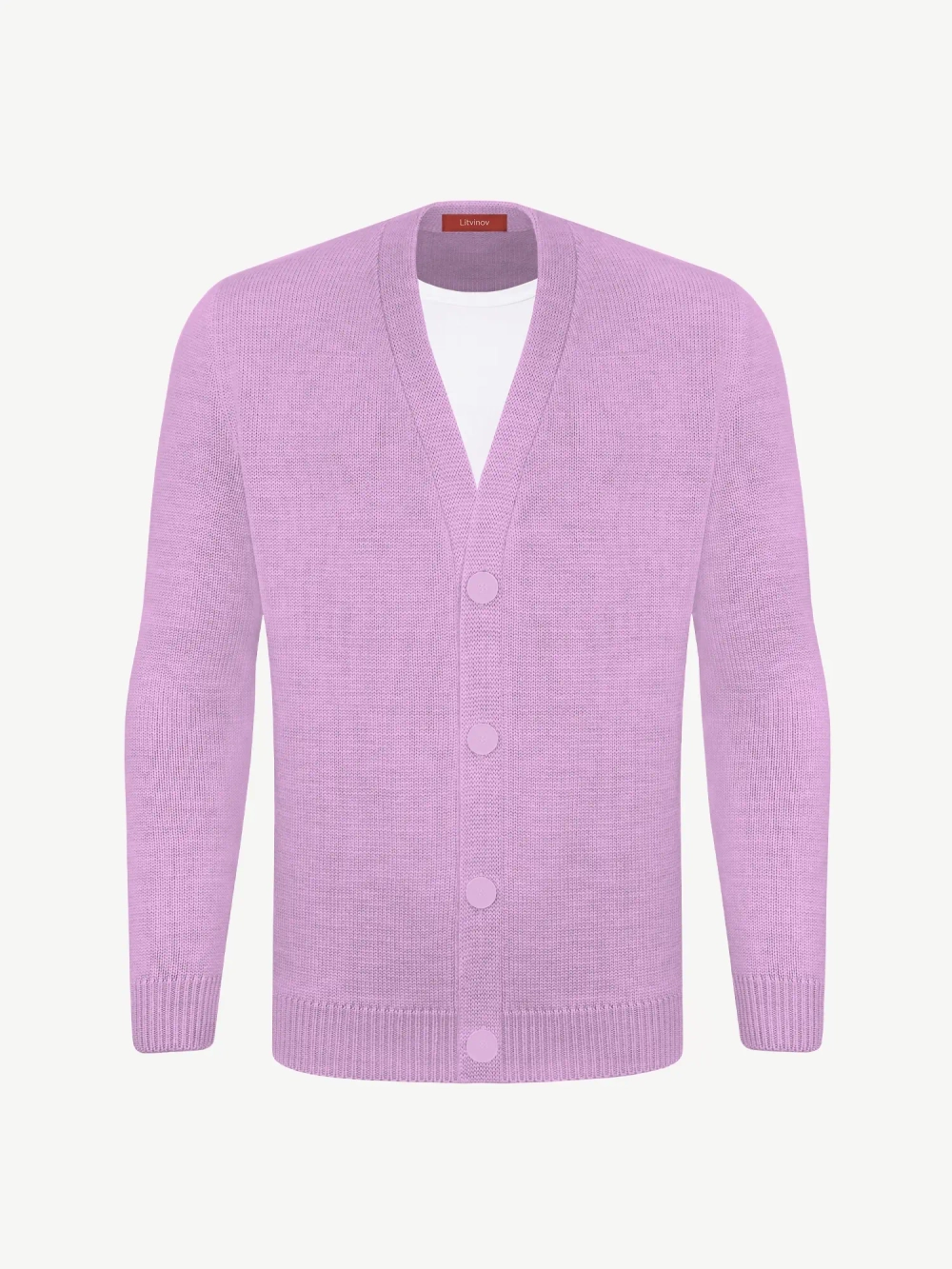 Кардиган с пуговицами из хлопка