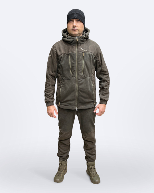 Костюм PRIDE Якут флисовый, коричневый